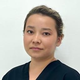 Portrait photo of a doctor, appointment in Astana