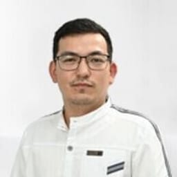 Portrait photo of a doctor, appointment in Astana