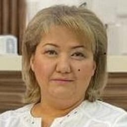 Portrait photo of a doctor, appointment in the city of Astana