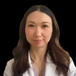Portrait photo of a doctor, appointment in the city of Astana