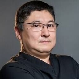 Portrait photo of a doctor, appointment in the city of Almaty