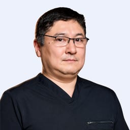 Portrait photo of a doctor, appointment in Almaty