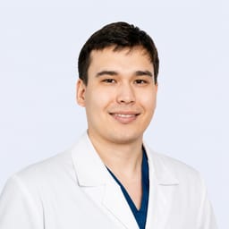 Portrait photo of a doctor, appointment in the city of Almaty Portrait photo of a doctor, appointment in the city of Almaty