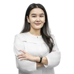 Portrait photo of the doctor, appointment in Astana
