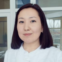 Portrait photo of a doctor, appointment in the city of Astana Portrait photo of a doctor, appointment in the city of Astana