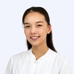 Portrait photograph of a doctor, appointment in the city of Astana Portrait photograph of a doctor, appointment in the city of Astana