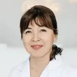 Portrait photo of a doctor, appointment in the city of Astana