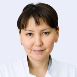 Portrait photo of a doctor, appointment in Almaty